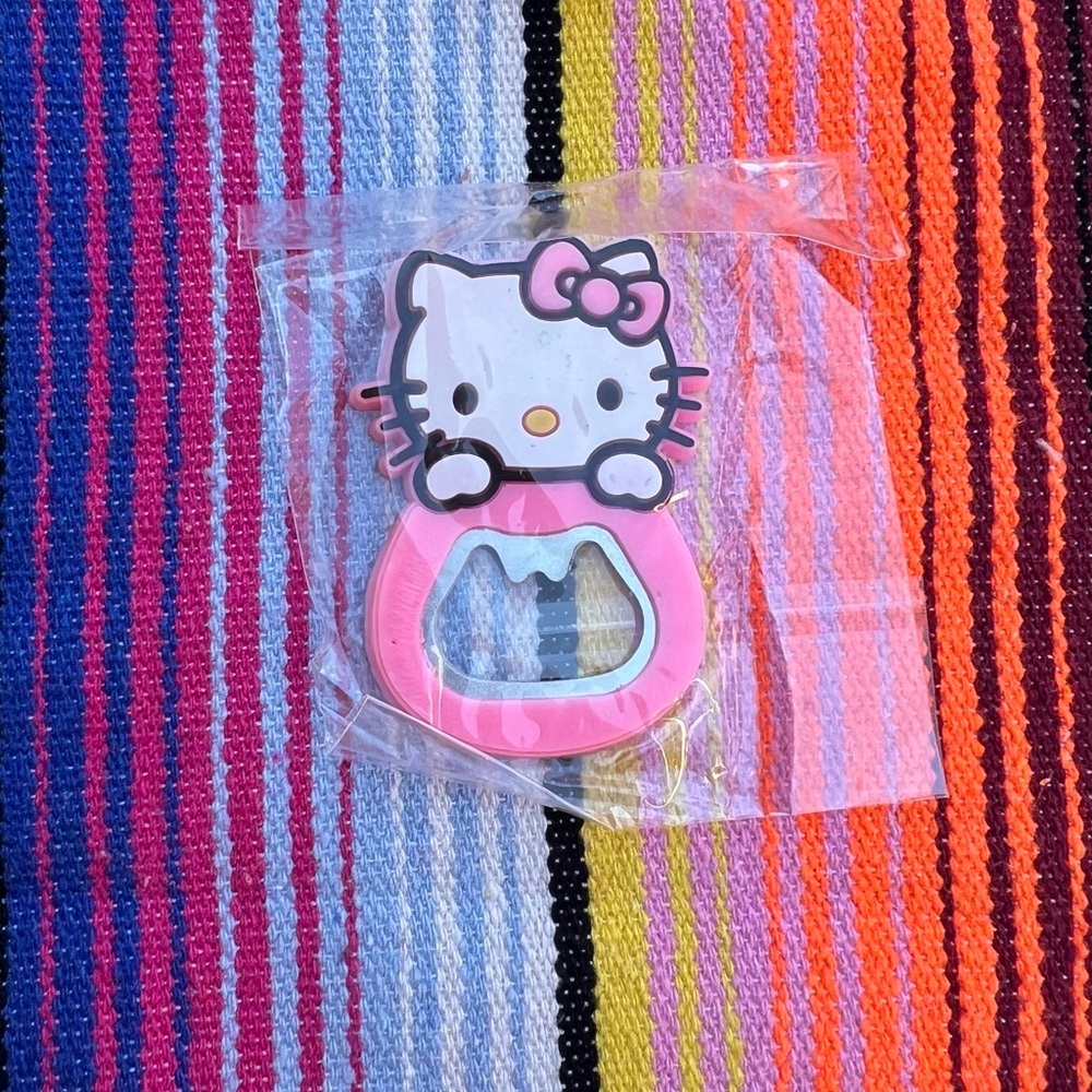 Hello Kitty Pink Bottle Opener